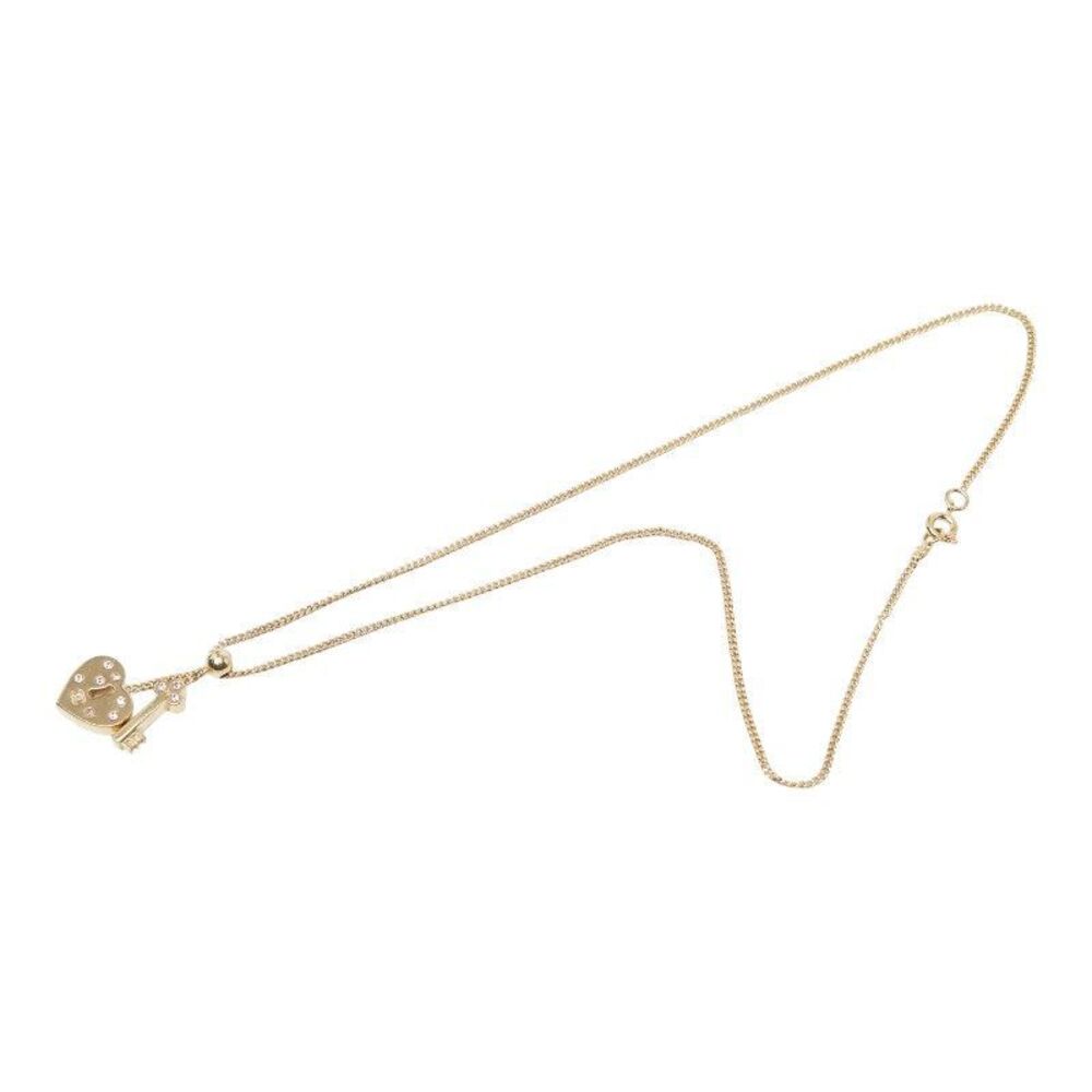 Chanel Coco Mark Heart Key Necklace - Picture 4 of 6